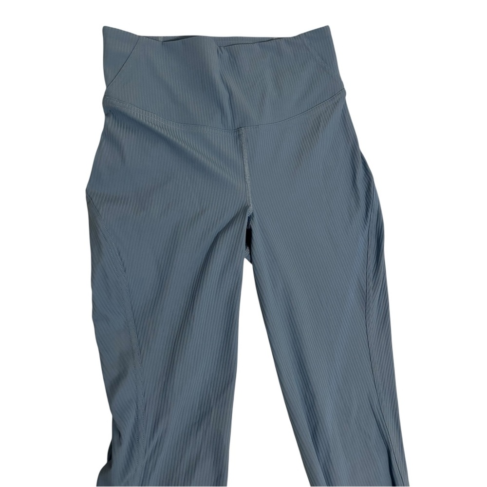 Lululemon Base Pace High-Rise Ribbed Tight 25” Blue Nile Size 4 Leggings - Picture 5 of 5